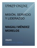 MISIÓN, SERVICIO Y LIDERAZGO