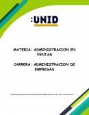 Administracion en ventas