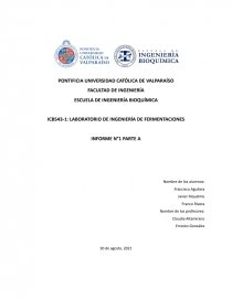 LABORATORIO DE INGENIERÍA DE FERMENTACIONES. Página 1