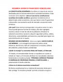 REGIMEN JURIDICO FINANCIERO VENEZOLANO