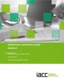 Normativas y gestión de calidad