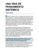 UNA VIDA DE PENSAMIENTO SISTÉMICO POR RUSSELL ACKOFF
