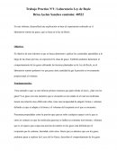 Informe de laboratorio de gases remoto