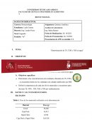 Determinación de TS, TDS y TSS en agua