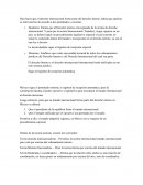 Derecho Internacional Privado. Forma de resolver los conflictos de leyes