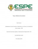 Origen y definiciones del conocimiento