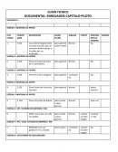 GUION TECNICO DOCUMENTAL: ENROLADOS-CAPITULO PILOTO