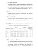 Estudio de Mercado Balanceado Porvenir