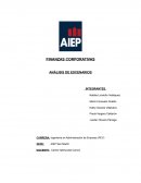 FINANZAS CORPORATIVAS. ANÁLISIS DE ESCENARIOS
