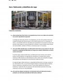 Zara: fabricante y detallista de ropa