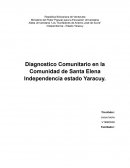 Diagnostico Comunitario en la Comunidad de Santa Elena Independencia estado Yaracuy