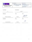 PROCEDIMIENTO DE PRUEBAS HIDROSTATICAS A VALVULAS