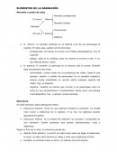 ELEMENTOS DE LA NARRACIÓN