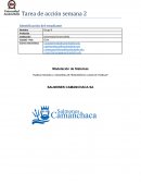 DESARROLLAR PROBLEMÁTICA LUGAR DE TRABAJO” SALMONES CAMANCHACA SA
