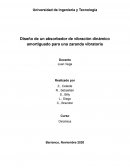 Diseño de un absorbedor de vibración dinámico amortiguado para una zaranda vibratoria