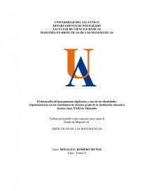 MAESTRÍA EN DIDÁCTICAS DE LAS MATEMÁTICAS. Página 1