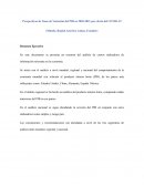 Perspectivas de Tasas de Variación del PIB en 2020-2021 por efecto del COVID-19