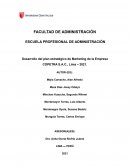 Desarrollo del plan estratégico de Marketing de la Empresa COPETRA S.A.C., Lima – 2021
