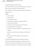 INTRUMENTOS DE RECOLECCIÓN DE DATOS