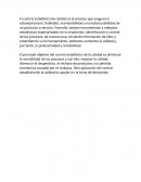 El control estadístico de calidad