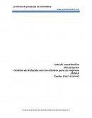 Acta de Constitución del proyecto: Implementación de CRM para JM SAS