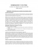 Dominación y cultura