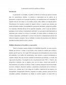 La percepción social de la política en México