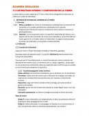 Exámen Geología 1 bachillerto