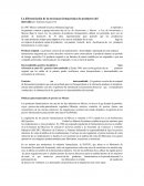 La diferenciación de la mexicana farmacéutica de productos del mercado