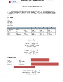 MATEMÁTICA PARA LAS FINANZAS 2021.1. Página 1