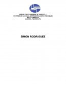 VIDA Y OBRA DE SIMÓN RODRIGUEZ