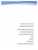 PROYECTO FINAL DEL 1° PARCIAL COMPORTAMIENTO ORGANIZACIONAL