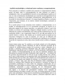 Análisis terminológico y relacional entre conducta y comportamiento