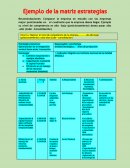 Caso práctico matriz estratégica
