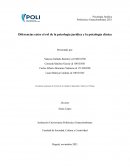 Diferencias entre el rol de la psicología jurídica y la psicología clínica