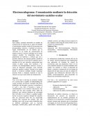 Electrooculograma: Comunicación mediante la detección del movimiento sacádico ocular