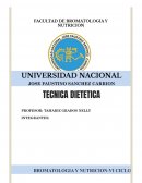 PRACTICA. DIETA ALTA EN FIBRA PARA MUJER EMBARAZADA
