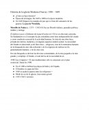 Historia de la iglesia Moderna (Nueva). 1300 – 1649