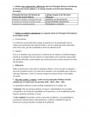 Principios Rectores del Sistema de Protección Social solidario