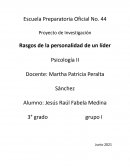 Rasgos de la personalidad de un líder