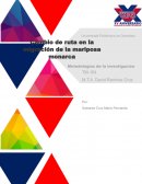 METODO CIENTIFICO EN EL CAMBIO DE RUTA DE LA MARIPOSA MONARCA