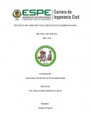 INFLUENCIA DE VARIACIÓN NIVEL FREÁTICO EN EL BARRIO SOLANDA