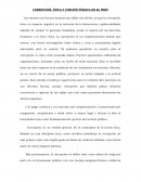 CORRUPCIÓN, ÉTICA Y FUNCIÓN PÚBLICA EN EL PERÚ