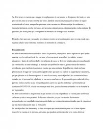 ¿Por qué la variable psicosocial de Percepción de la vacuna contra el COVID-19 es importante?. Página 3
