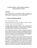 ENSAYO INDIVIDUAL SOBRE LAS CLASIFICACIONES DE LAS CRISIS