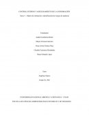 Matriz de estimación e identificación de riesgos de auditoria