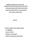 Programa administración- mención aduana