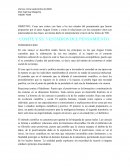 COMTE Y SUS TRES ESTADIOS DEL PENSAMIENTO