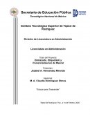 Titulo del Proyecto: Embazado, Etiquetado y Comercializacion de Mezcal