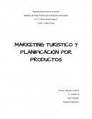 MARKETING TURÍSTICO Y PLANIFICACIÓN POR PRODUCTOS